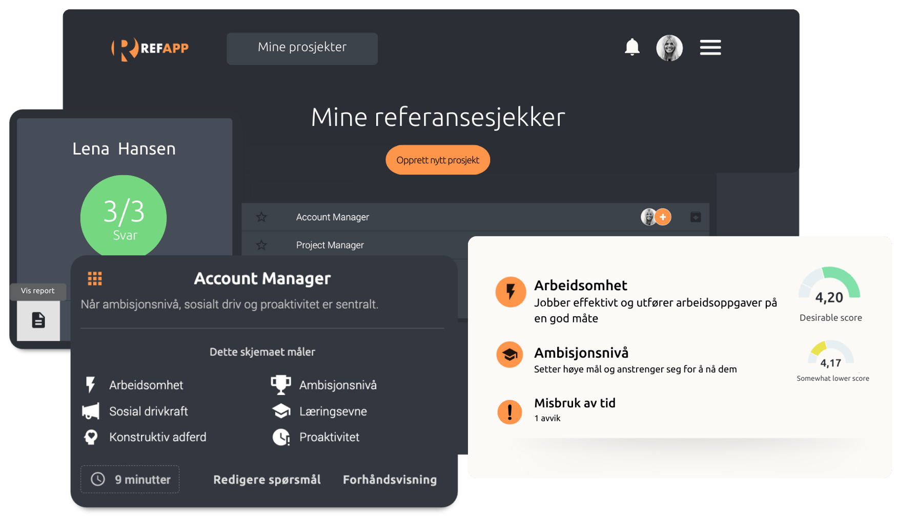 Digital referansesjekk for rekruttering og bemanning | Refapp